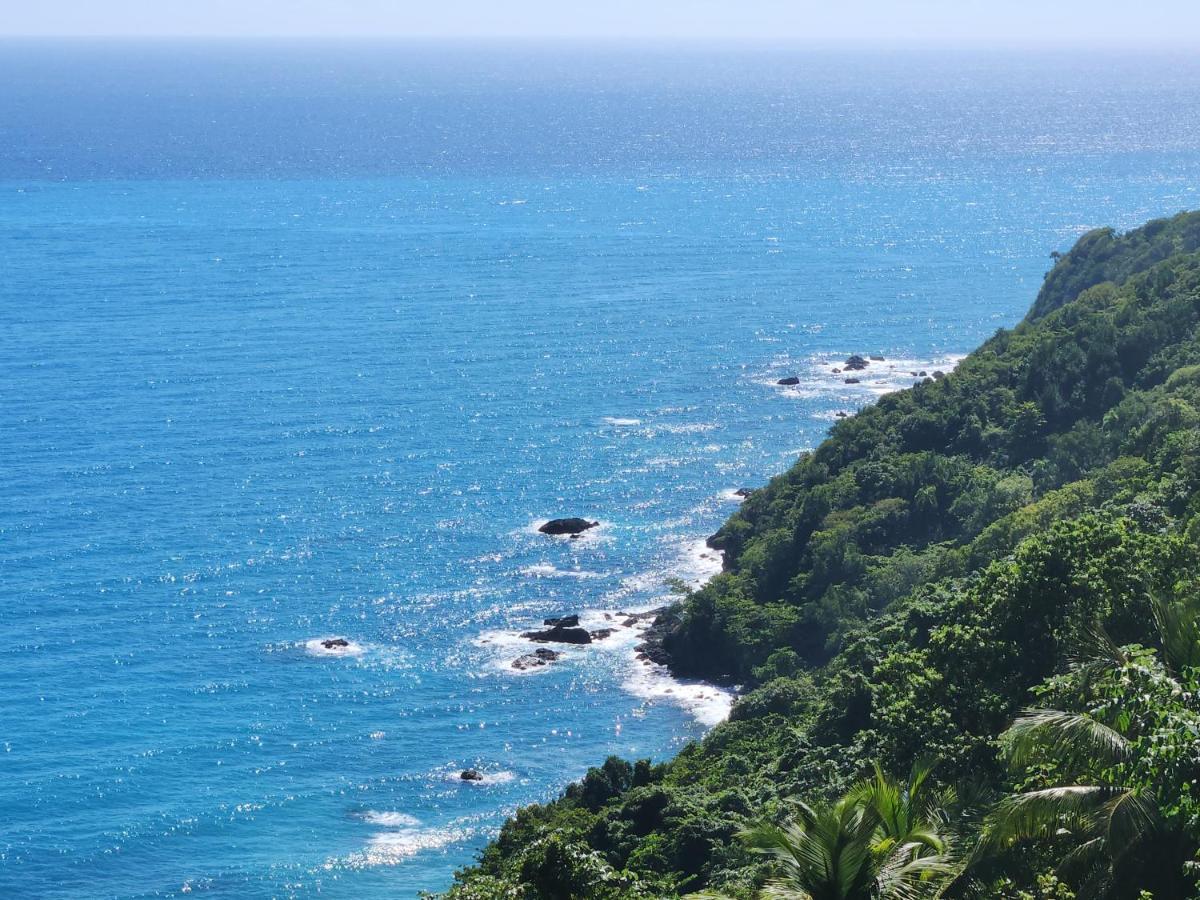 Beachfront Apartment, Quiet 4 Beds, 1 Bath, Ac, Wi-Fi, Hot Water, In Paraiso Near Los Patos Exterior photo